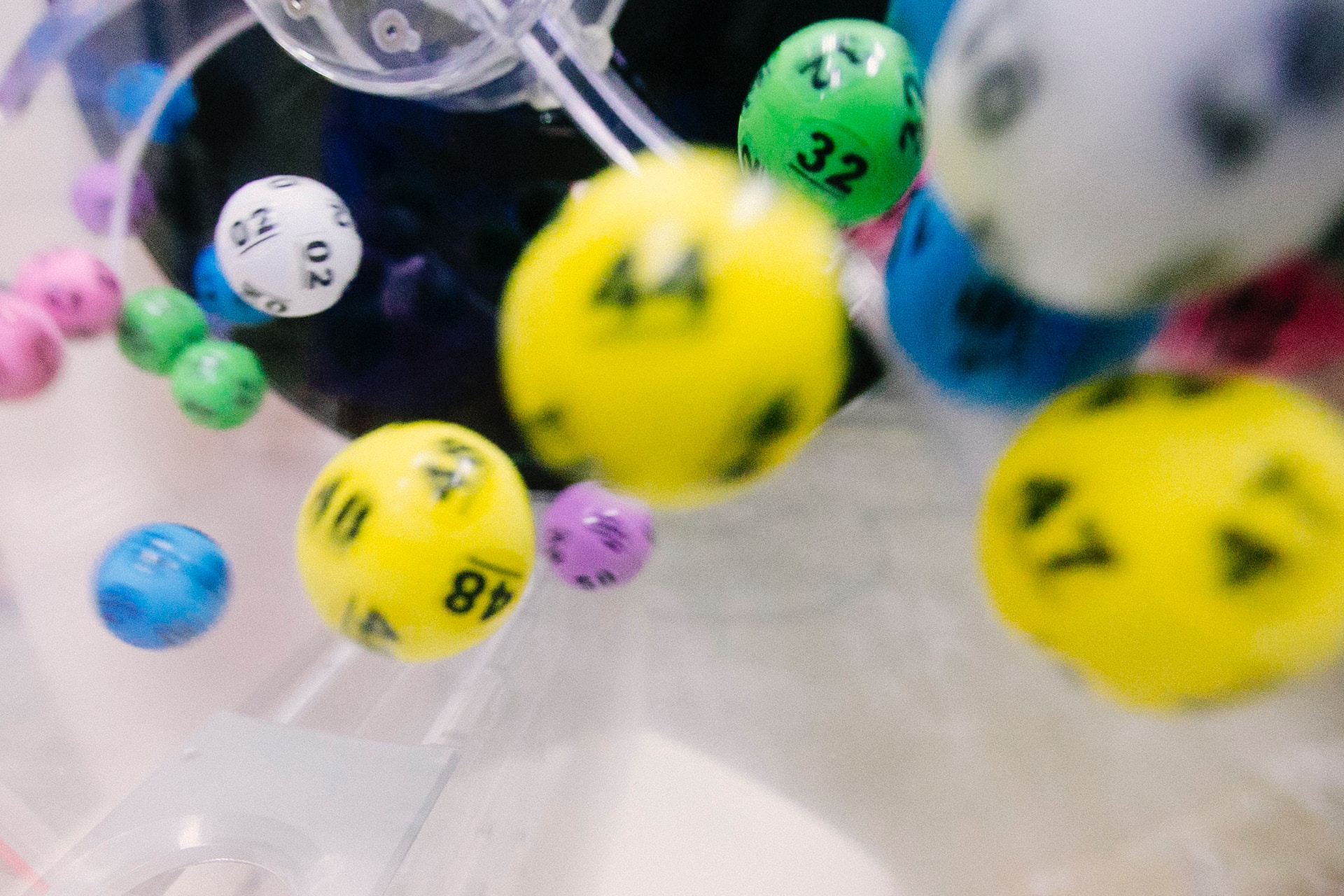 Lottery balls - image by dylan_nolte on Unsplash