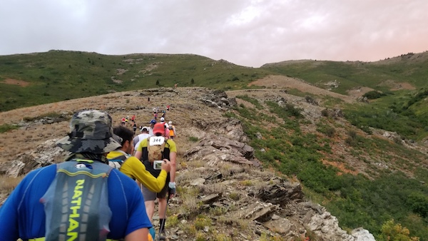 Bair Canyon - first climb